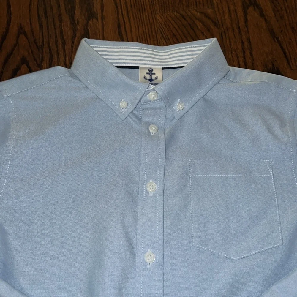 Gymboree boys light blue oxford shirt size large (10-12) NWOT